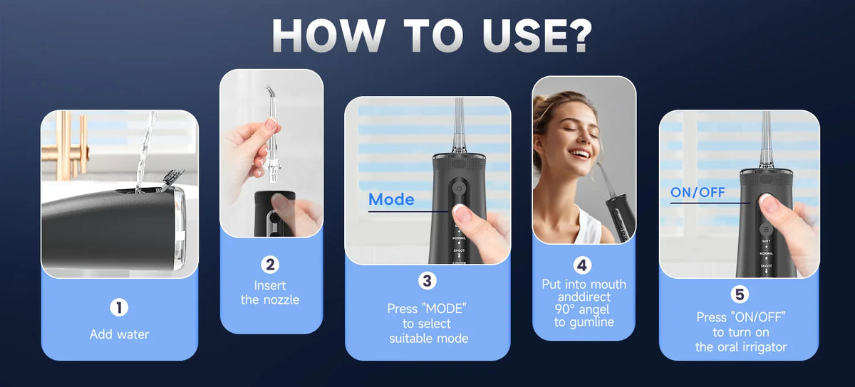 Irrigador Dental Avanzado Mornwell™